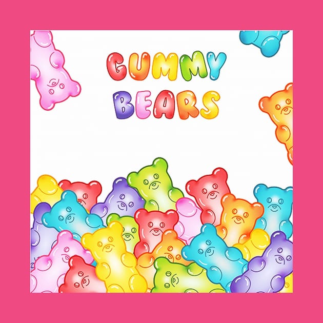 Gummy bears by minnieme