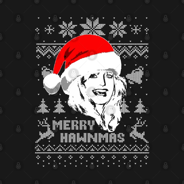 Goldie Hawn Merry Hawnmas by Nerd_art