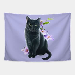 Sitting Pretty Kitty Tapestry