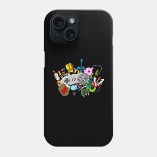 16 Bit Doodle Phone Case