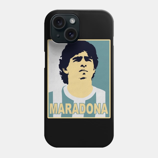 DIEGO MARADONA Phone Case by canzyartstudio