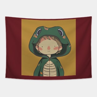 Turtle boy Tapestry