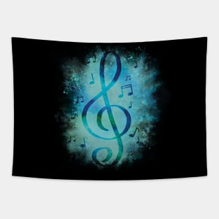 Musical clef Tapestry