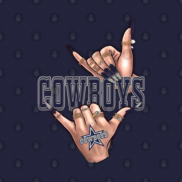 Cowgirl Hands by Sazzy's