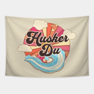 Husker Ocean Summer Tapestry