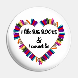 I Like Big Books Pin