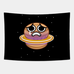 Strangled saturn Tapestry