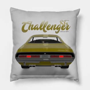 Challenger RT yellow back Pillow