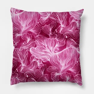 Pink Shibori Corals Pillow