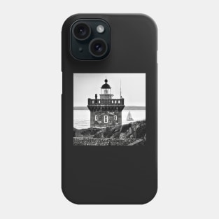 The Kermorvan turret and the sailboat Phone Case