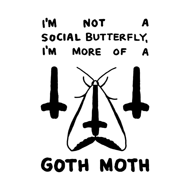 Goth Moth 2 by personalhell