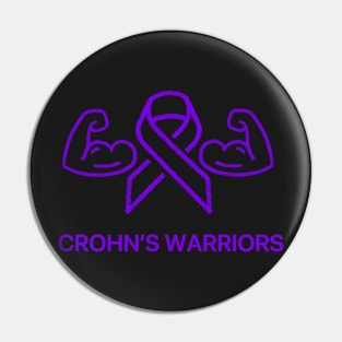 Crohn’s Warriors Pin