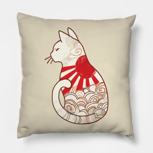 Sunset Spirit cat Pillow