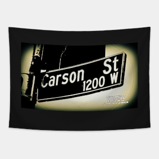 Carson Street, Torrance, California by Mistah Wilson Tapestry