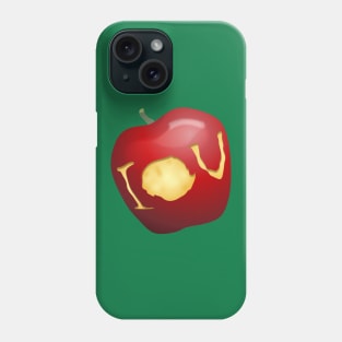 I O U Apple Phone Case