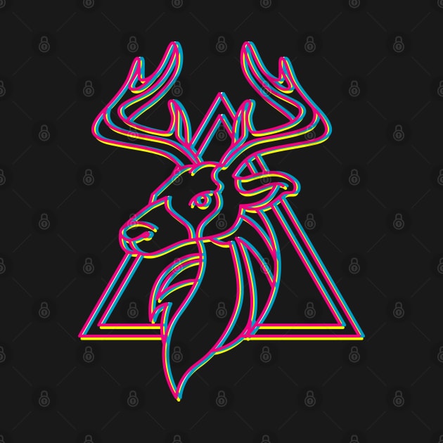 deer deer cmyk by weckywerks