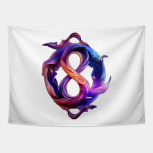 8 The number of Infinity, balance, prosperity, and new beginnings. Tapestry