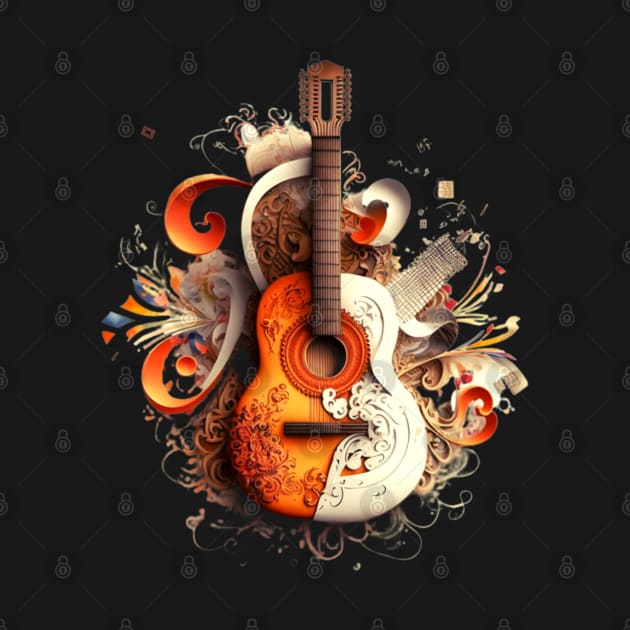 musical instrument | music is life | beautiful guitar by A&A