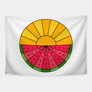 Watermelon Summer Tapestry