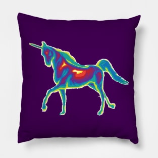 Heat Vision - Unicorn Pillow