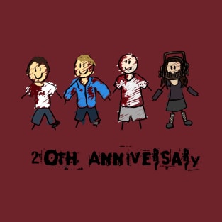 20th Anniversary Crayon Drawings T-Shirt
