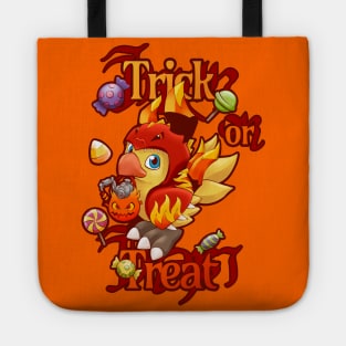 Trick or Treat Alpha and Omega - a Halloween dress up chocobo to enjoy the season with Tote