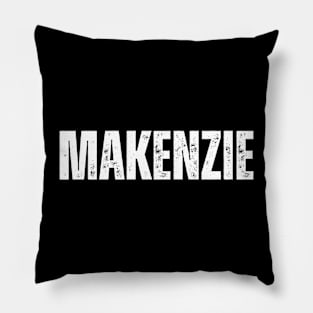 Makenzie Name Gift Birthday Holiday Anniversary Pillow