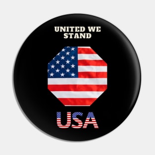 United We Stand Pin