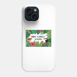 BIGCHILLGANG Beach Party Border Phone Case