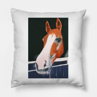 Chestnut Horse Pillow