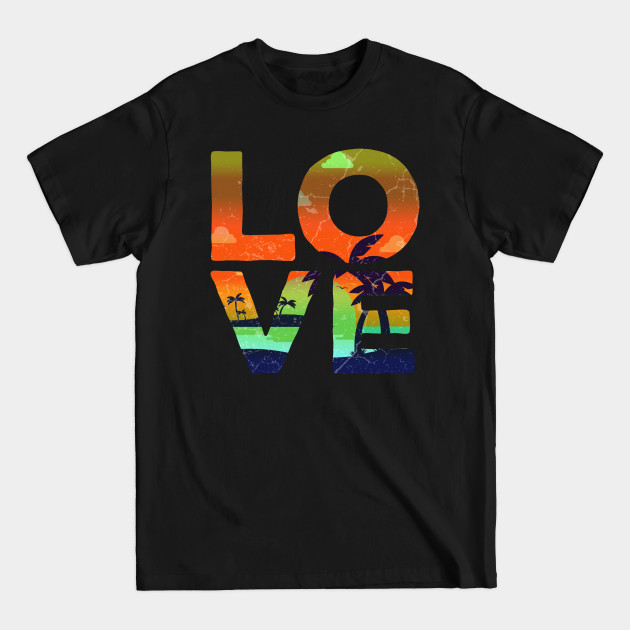 Disover Beach Love - Beach Lover - T-Shirt