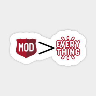 Mod Pizza Over Everything Magnet