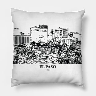 El Paso - Texas Pillow