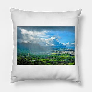 Pali Lookout Showers Pillow