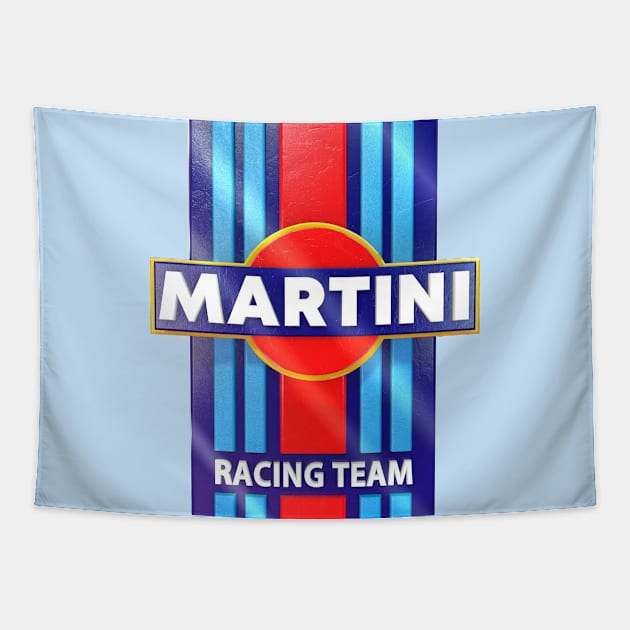 Martini racing Tapestry by Nakano_boy