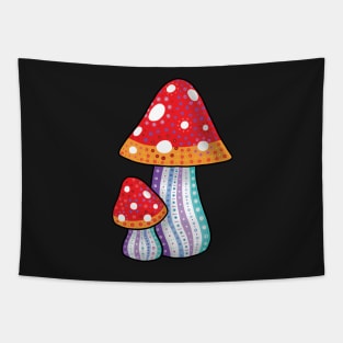 Mushrooms Tapestry