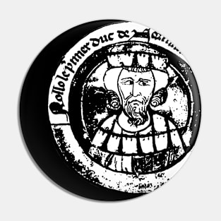 Rollo as depicted in the 13th century Pin