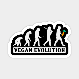 Vegan evolution Magnet