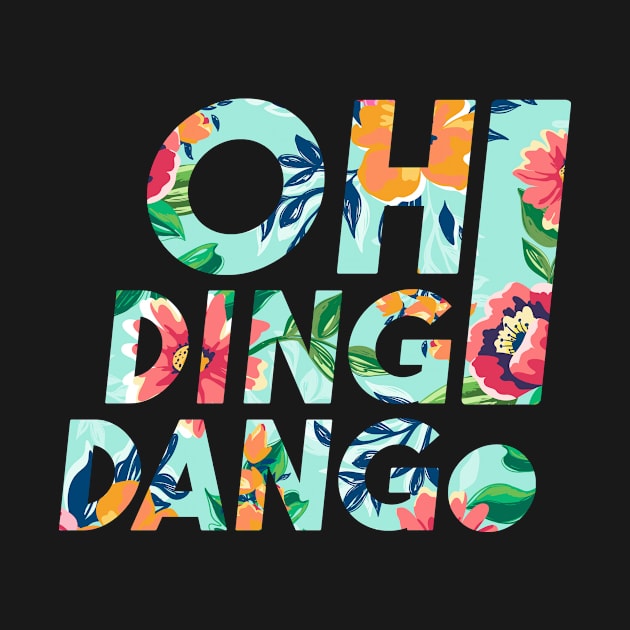 Oh Ding Dang Floral by TheWhatnauts