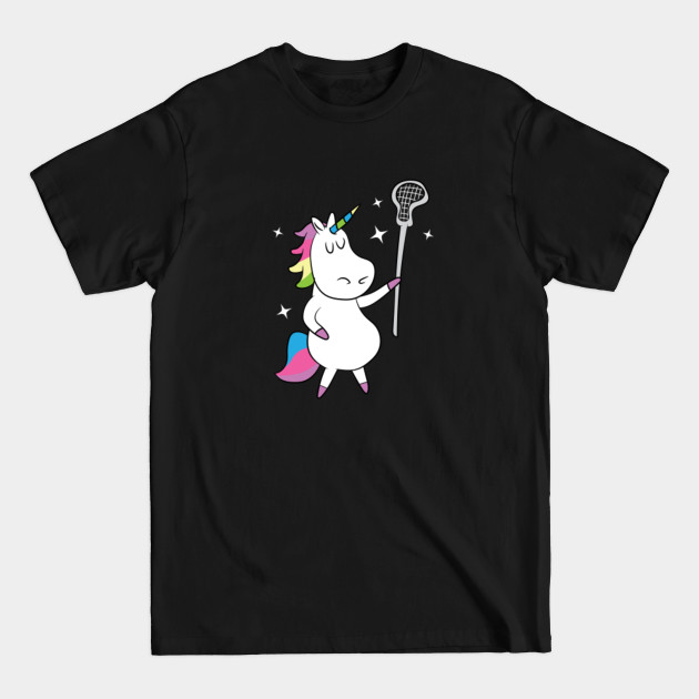 Discover Lacrosse Player Gift Funny Coach Lover Unicorn - Lacrosse Player - T-Shirt