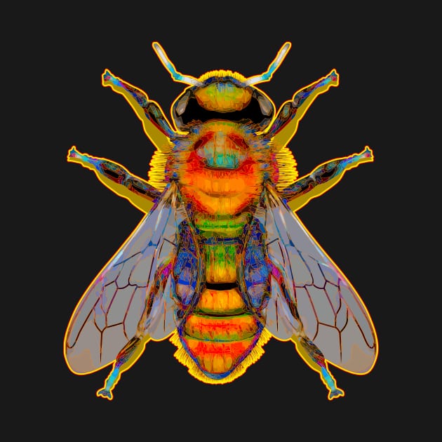Golden Bee by crunchysqueak