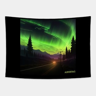 Aurora borealis Tapestry