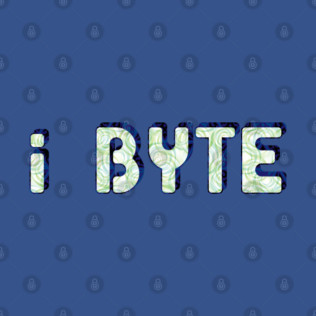 Discover I Byte Patterned - Computer - T-Shirt