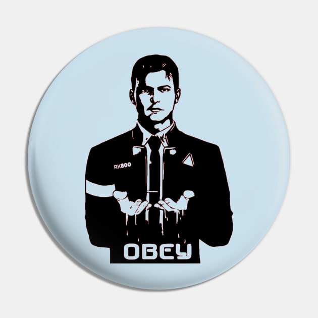 Connor Detroit Become Human Pin by OtakuPapercraft