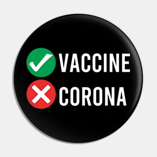 Pro Vaccination Pin