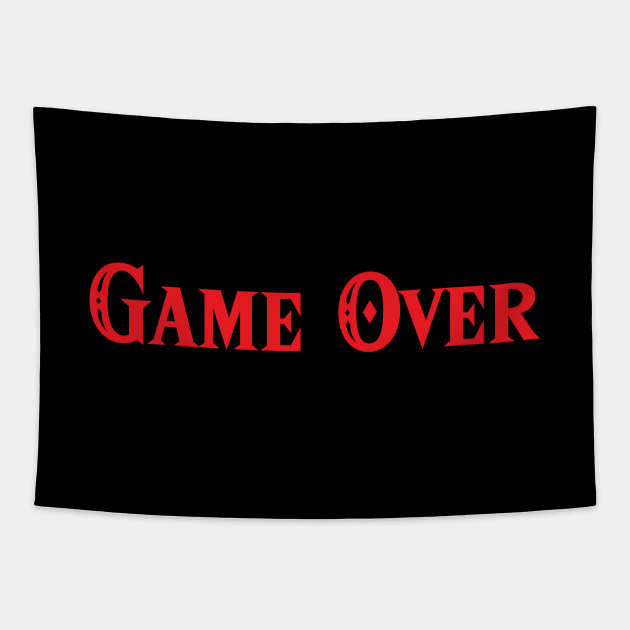 Game Over (Standard) Tapestry by inotyler