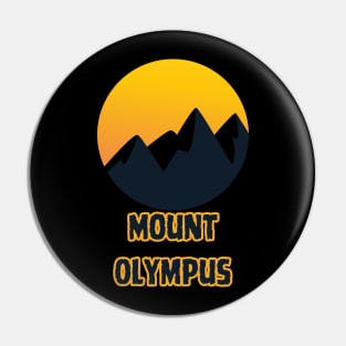 Mount Olympus Pin