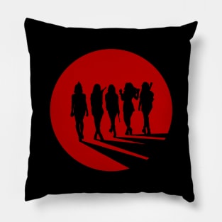 Bad Boy Silhouette Pillow