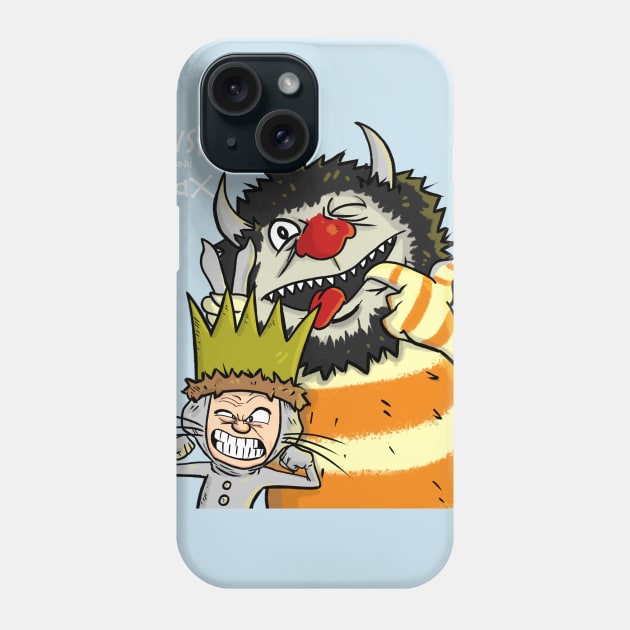 Monster and Max Phone Case by MarianoSan