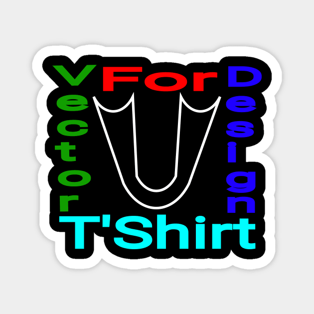 vector for t-shirt design Magnet by Holisudin 